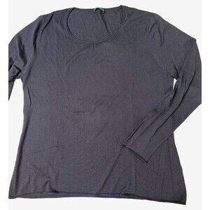 Oska Lightweight Sweater Silk Blend Spring Layer Roll Neck Classic Chic L